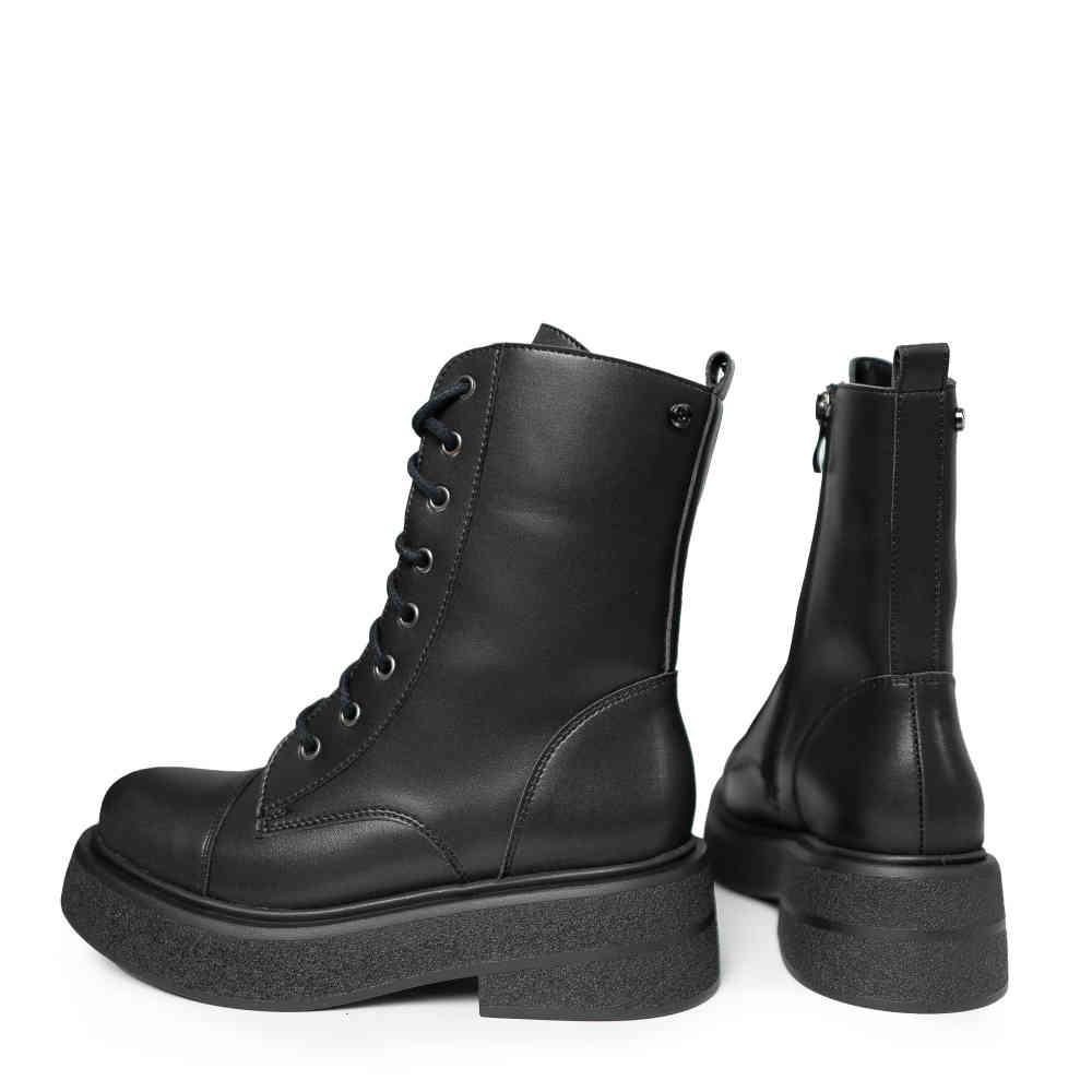 Altercore - Levant Vegan Bottes de plate-forme - Noir